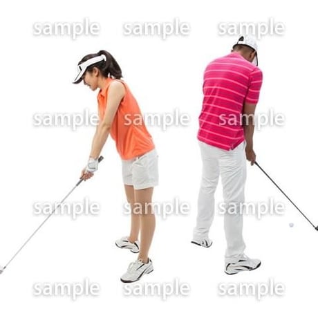 Cutout People　スポーツ　CC_249