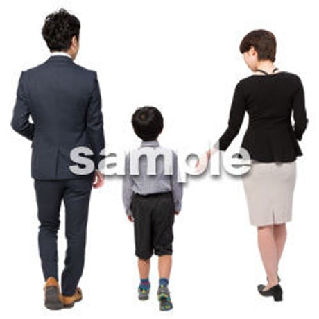 Cutout People　ファミリー　GG_005
