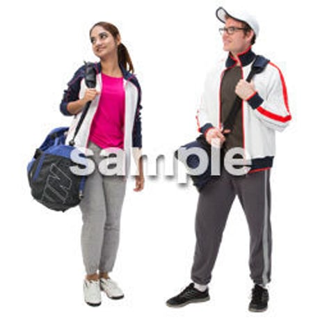 Cutout People　スポーツ　CC_101