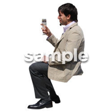 Cutout People　外国人カジュアル　BB_408