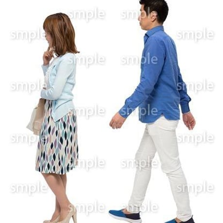 Cutout People　ショッピング　JJ_033
