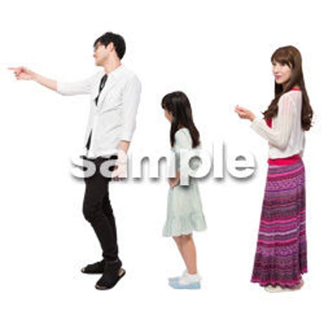Cutout People　ファミリー　II_188