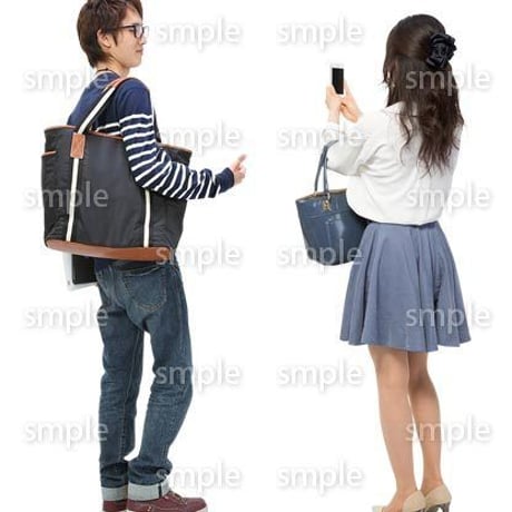 Cutout People　ショッピング　JJ_194