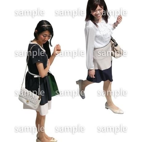 Cutout People　鳥瞰　人物　FF_128