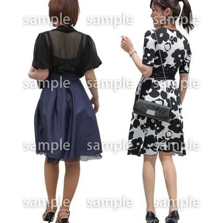 Cutout People　パーティー　DD_165