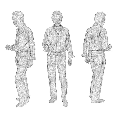 3D人物素材  [Posed]  041_Ken