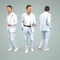 3D人物素材  [Posed]  043_Ken