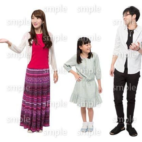 Cutout People　ファミリー　II_186