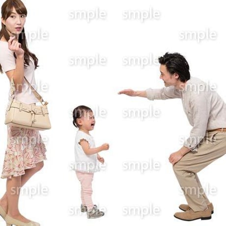 Cutout People　ファミリー　GG_143