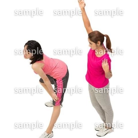 Cutout People　スポーツ 鳥瞰　CC_353