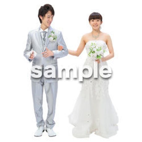 Cutout People　ウェディング　DD_011