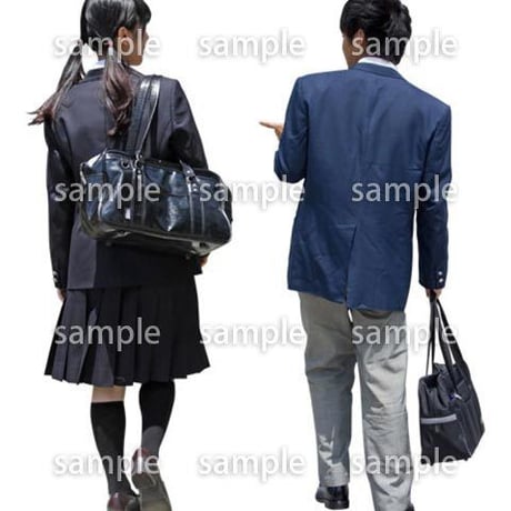 人物切抜き素材　キッズ・スクール編　O_364