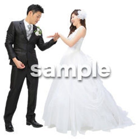 Cutout People　ウェディング　DD_025