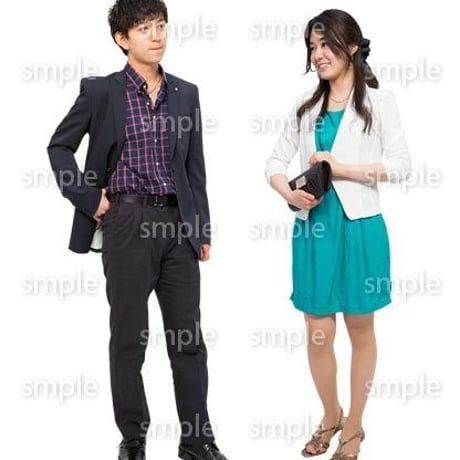Cutout People　ハイクラス　日本人　HH_192