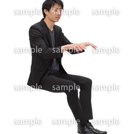 Cutout People　ビジネス-日本人　EE_477