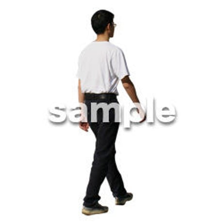 人物切抜き素材　男性女性編　A_093
