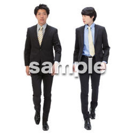 Cutout People　ビジネス-日本人　EE_001