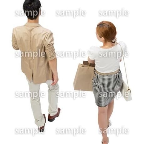 Cutout People　鳥瞰　人物　FF_090