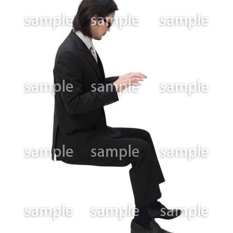 Cutout People　ビジネス　AA_443
