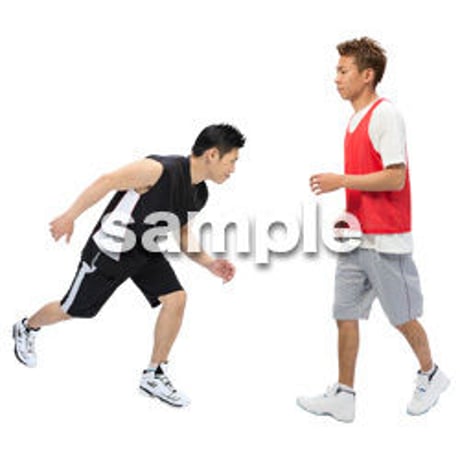 Cutout People　スポーツ　CC_213