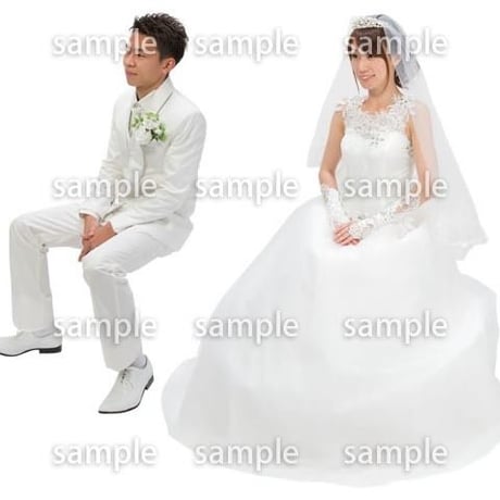 Cutout People　ウェディング　DD_044