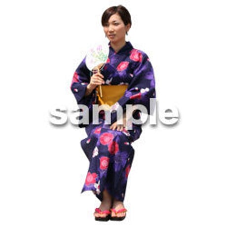 人物切抜き素材　夏服・フィットネス編　J_030