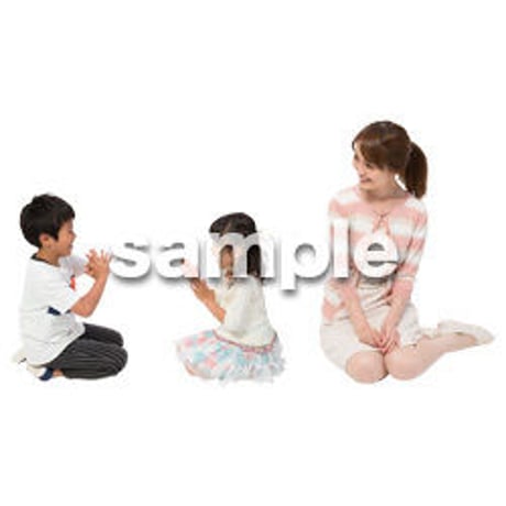 Cutout People　ファミリー　II_251
