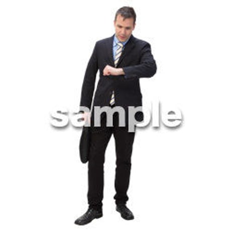 Cutout People　ビジネス　AA_126