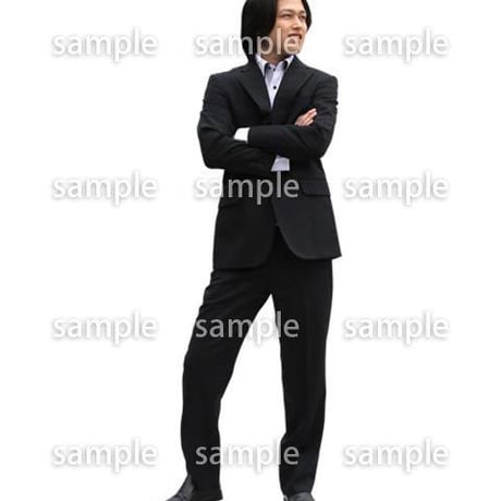 人物切抜き素材　ベーシックファッション編　P_471