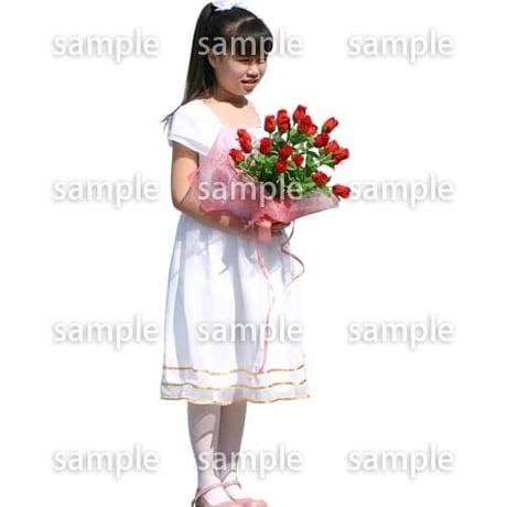 人物切抜き素材　こどもファミリー編　B_134