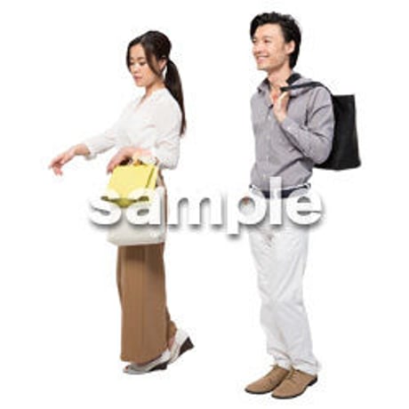 Cutout People　ショッピング　JJ_127