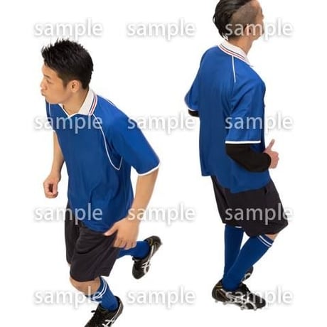 Cutout People　スポーツ 鳥瞰　CC_379