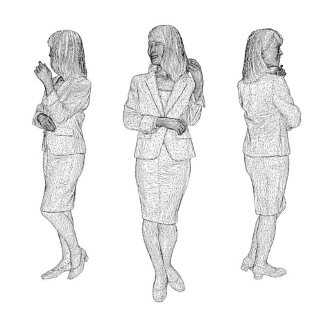 3D人物素材 [Posed]   013_Kana