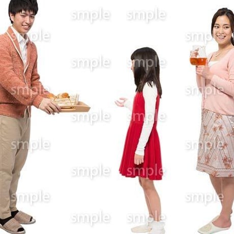 Cutout People　ファミリー　II_192