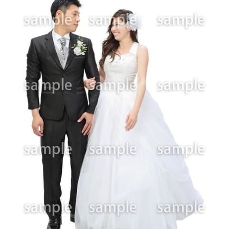 Cutout People　ウェディング　DD_021