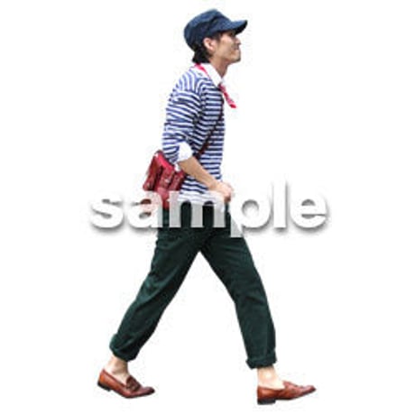 人物切抜き素材　レジャー・ショッピング編　L_269