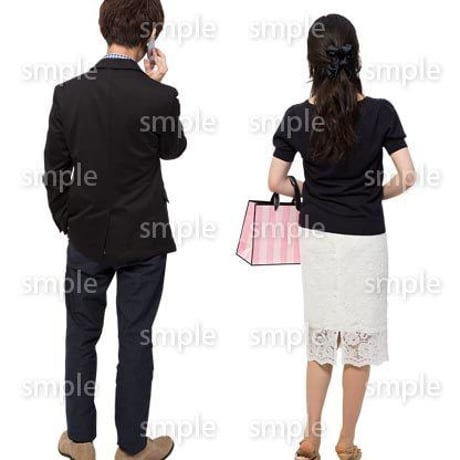 Cutout People　ショッピング　JJ_165