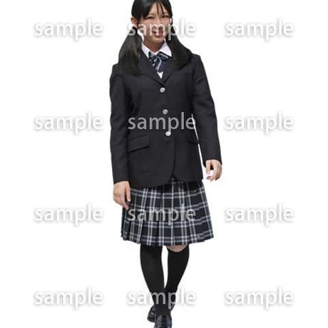 人物切抜き素材　キッズ・スクール編　O_395