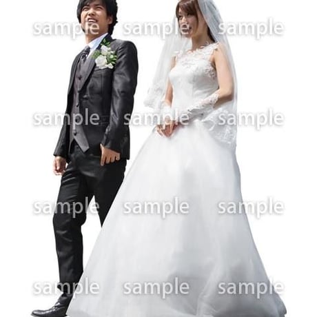 Cutout People　ウェディング　DD_040