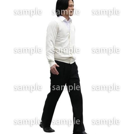 人物切抜き素材　ベーシックファッション編　P_322