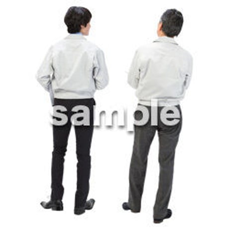 Cutout People　ビジネス-日本人　EE_060