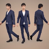 3D人物素材  [Posed]  105_Sota
