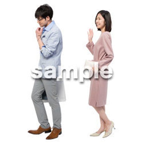 Cutout People　ショッピング　JJ_133