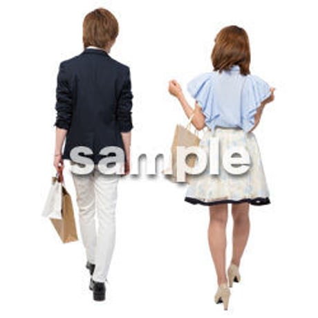 Cutout People　ショッピング　JJ_010