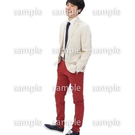 Cutout People　日本人カジュアル　BB_182