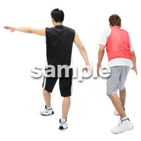 Cutout People　スポーツ　CC_220