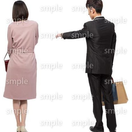 Cutout People　ショッピング　JJ_120