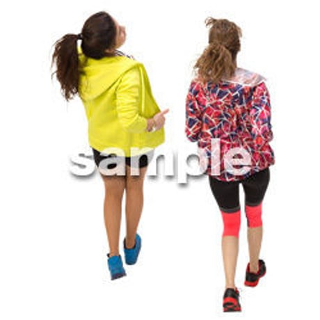 Cutout People　スポーツ 鳥瞰　CC_330