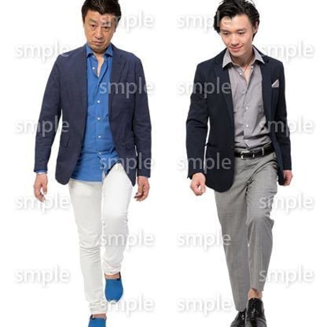 Cutout People　階段を上る動作　JJ_441
