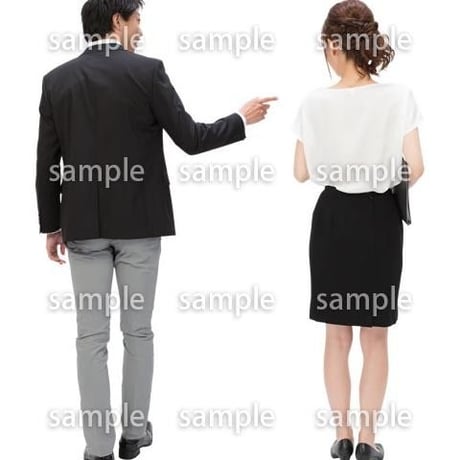 Cutout People　ビジネス-日本人　EE_065